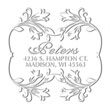 MONOGRAM EMBOSSING SEAL
Custom Floral Bordered Address Embosser