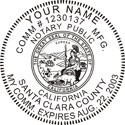 Notary Embossing Seal, California
California Notary Public Seal
Notary Public Seal
California Notary Public Embosser