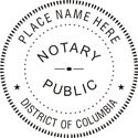 District of Columbia Notary Embosser
DC Notary Seal
DC Notary Public