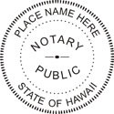Hawaii Notary Embosser
Hawaii Notary Public
Notary Public