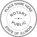 ILLINOIS Notary Embosser
Illinois Notary Public Embossing Seal
Illinois Notary Public
Notary Public