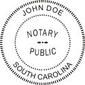 South Carolina Notary Embosser
South Carolina Notary Public Seal
Notary Public Embossing Seal
