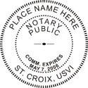 St. Croix Notary Embosser