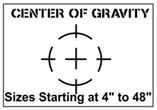 Center of Gravity Stencils