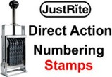 Justrite Direct Action Stamps