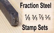 Fraction Steel Stamps