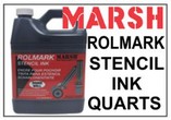 Marsh Rolmark Stencil Ink