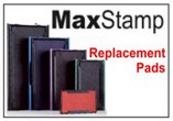 MaxStamp Replacement Ink Cartridges / Pads