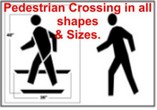 Pedestrian Crossing Stencils