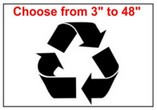 Recycle Symbol Stencils