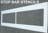 Stop Bar - Line Stencils