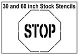 Stop Sign Stencils