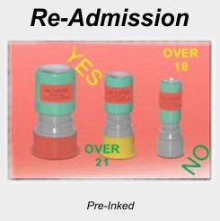 Re-Admission Stamps
