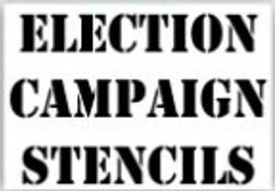 Election Campaign Stencils