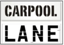 Carpool Stencils