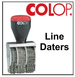 COLOP Line Die Plate Daters