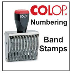 COLOP Numbering Band Stamps