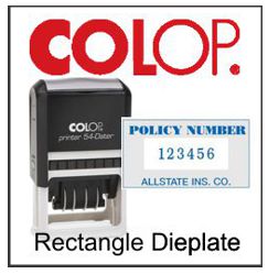 COLOP Printer - Rectangle