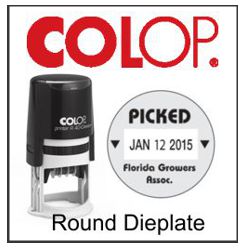 COLOP Printer - Round