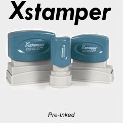 Xstamper Pre-Inked Stamps