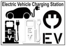 Electric Vehicle Charging Stencils