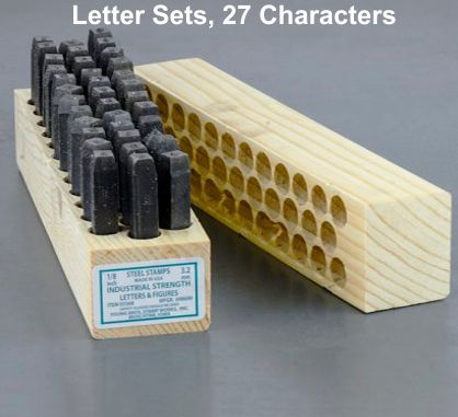 Combination Letter & Figure Sets, Industrial Strength 