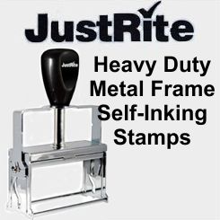 Justrite PL Heavy Duty Stamps