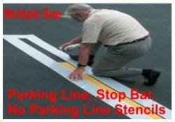 Parking Line Stencils