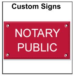 Notary Public Signs