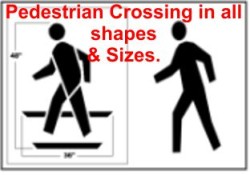 Pedestrian Crossing Stencils
