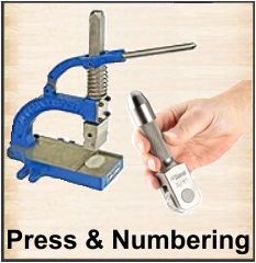 Numbering Heads, Wheels and Presses