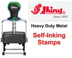 Shiny Heavy Metal Self-Inking