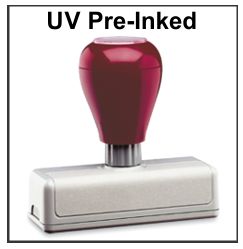 Ultraviolet Pre-Inked Stamps