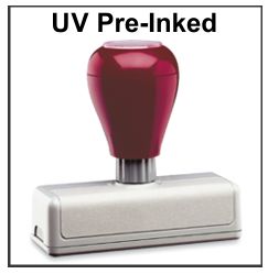 Pre-Inked UV Hand Stamps