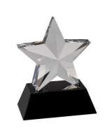 Crystal 3D Star Award