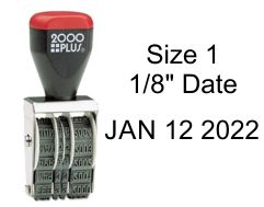 2000 Plus Size #1 Line Dater