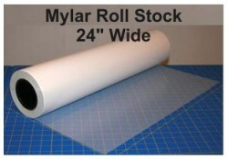 Mylar 24 inch x 300 feet roll stock