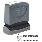 Teacher Stamp This Belongs To