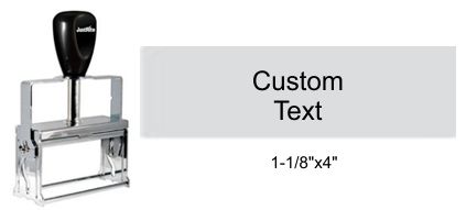 Justrite Plain Self-Inking 44-PL Stamp