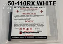 Enthone 50-110RX Epoxy Ink - White