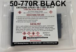 Enthone 50-770R Flat Black Non-Conductive Flat Black