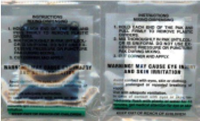 6050 Black 2 Part Epoxy Packet