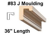 #83 x 36" Extrusion with 1/8" Slot