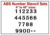 Stencil Number sets