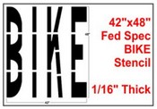 BIKE Federal Spec Stencil
Bike Stencil