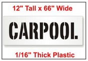 Carpool stencil