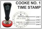 No. 1 Cooke Time & Date Stamp