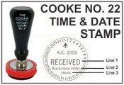 No. 22 Cooke Time & Date Stamp
