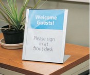 Desk Signs & Custom Changeable Insert