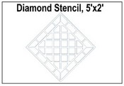 Diamond Stencil Pattern